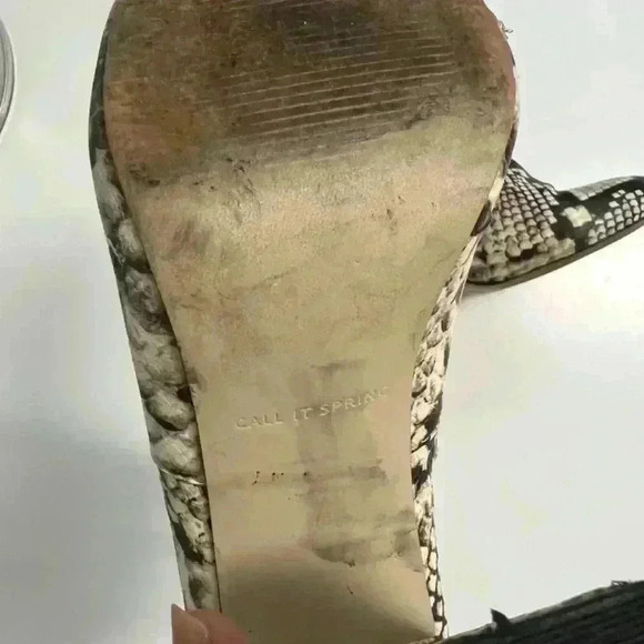 Call It Spring snakeskin booties - Picture 3 of 6